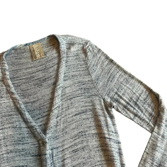 Dolan Anthropologie Long-Length Cardigan Sweater Dress Button-Down Size Large - Picture 2 of 12